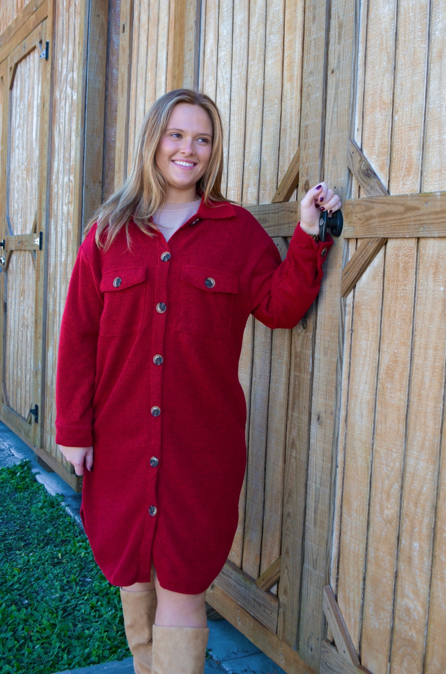 Merry Longline Shacket