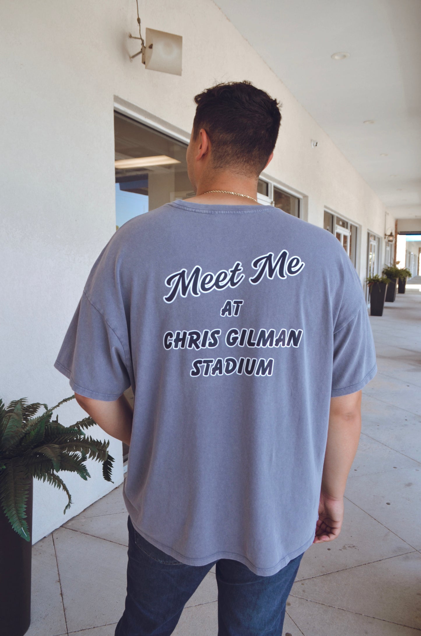 Oversized Meet Me Tee