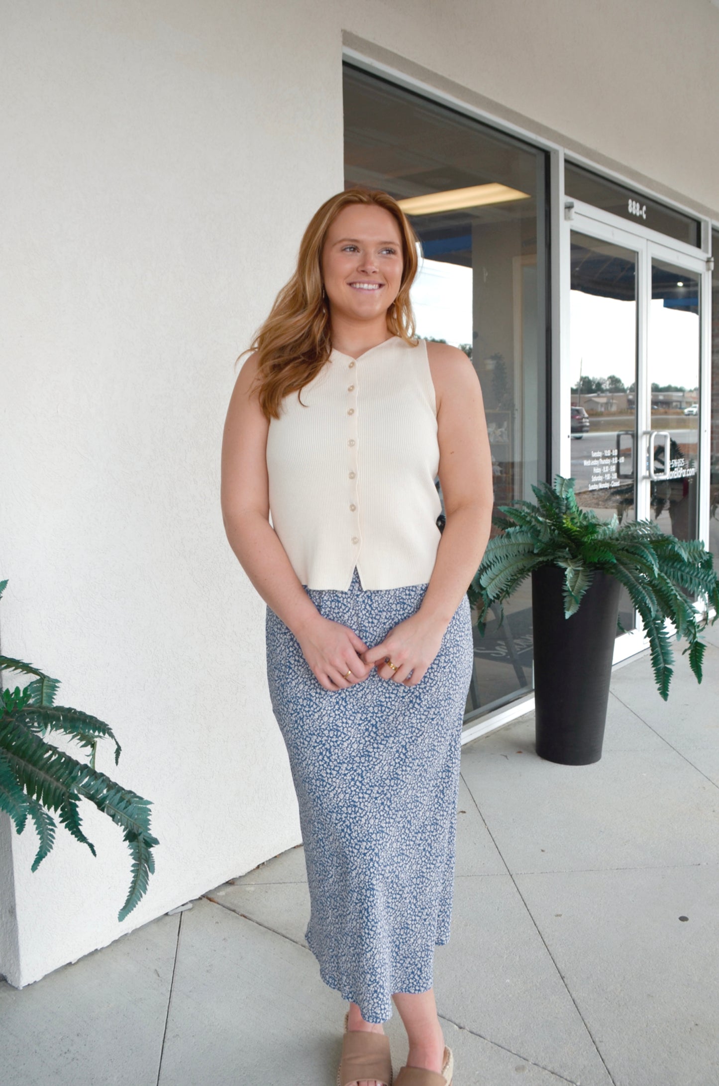 June Midi Skirt - Boutique EllaPar