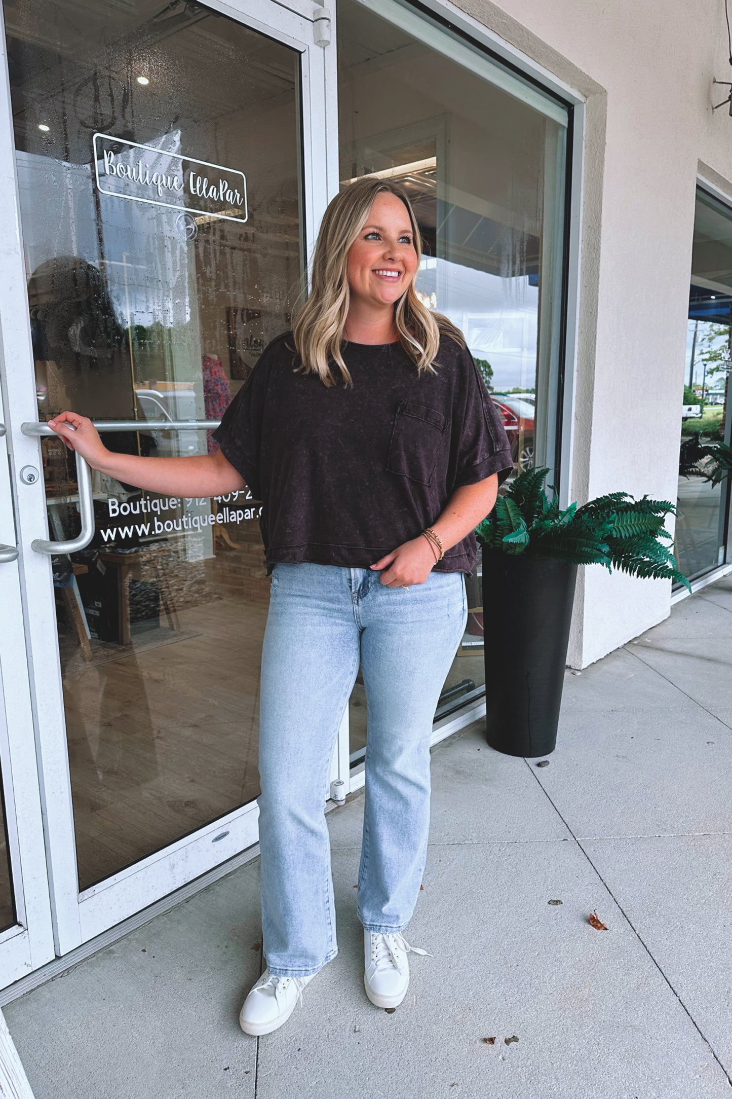Anna Ankle Flare Jean