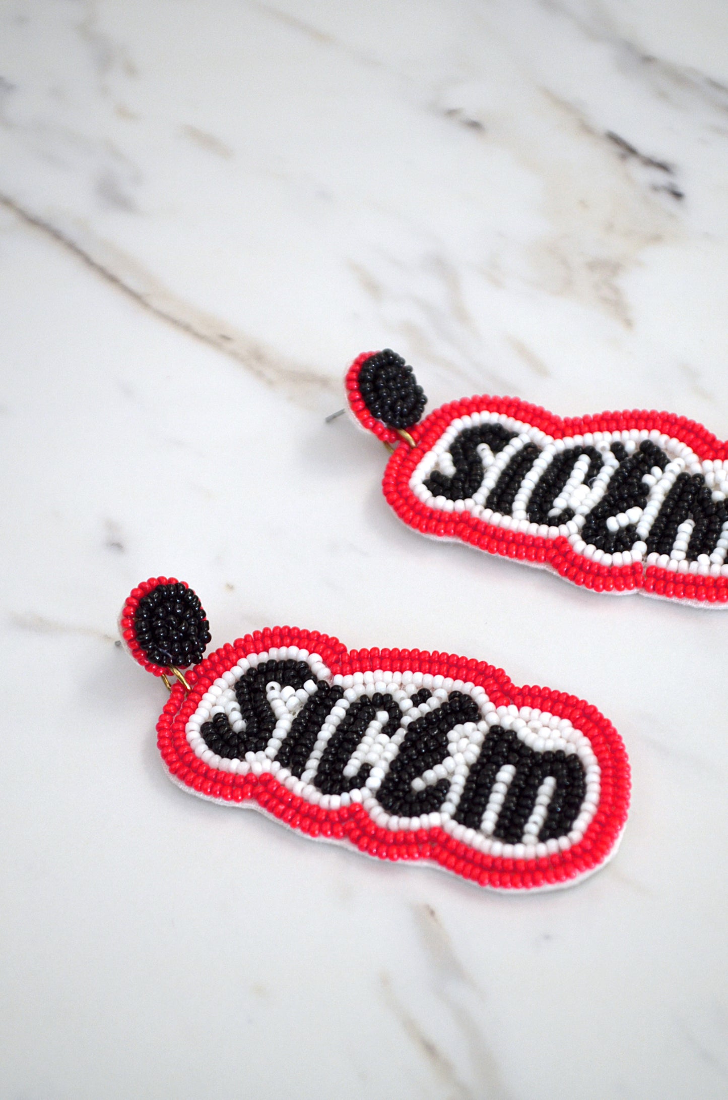 Alum Beaded Earrings