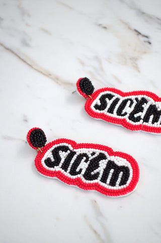 Alum Beaded Earrings - Boutique EllaPar