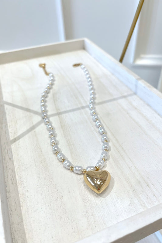 Poppy Pearl Necklace - Boutique EllaPar