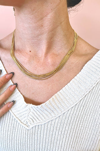 Shimmer Necklace - Boutique EllaPar