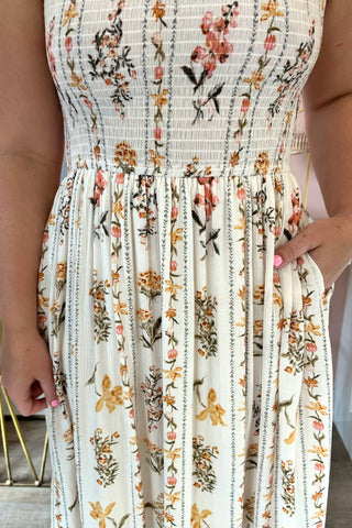 Lillian Floral Maxi Dress