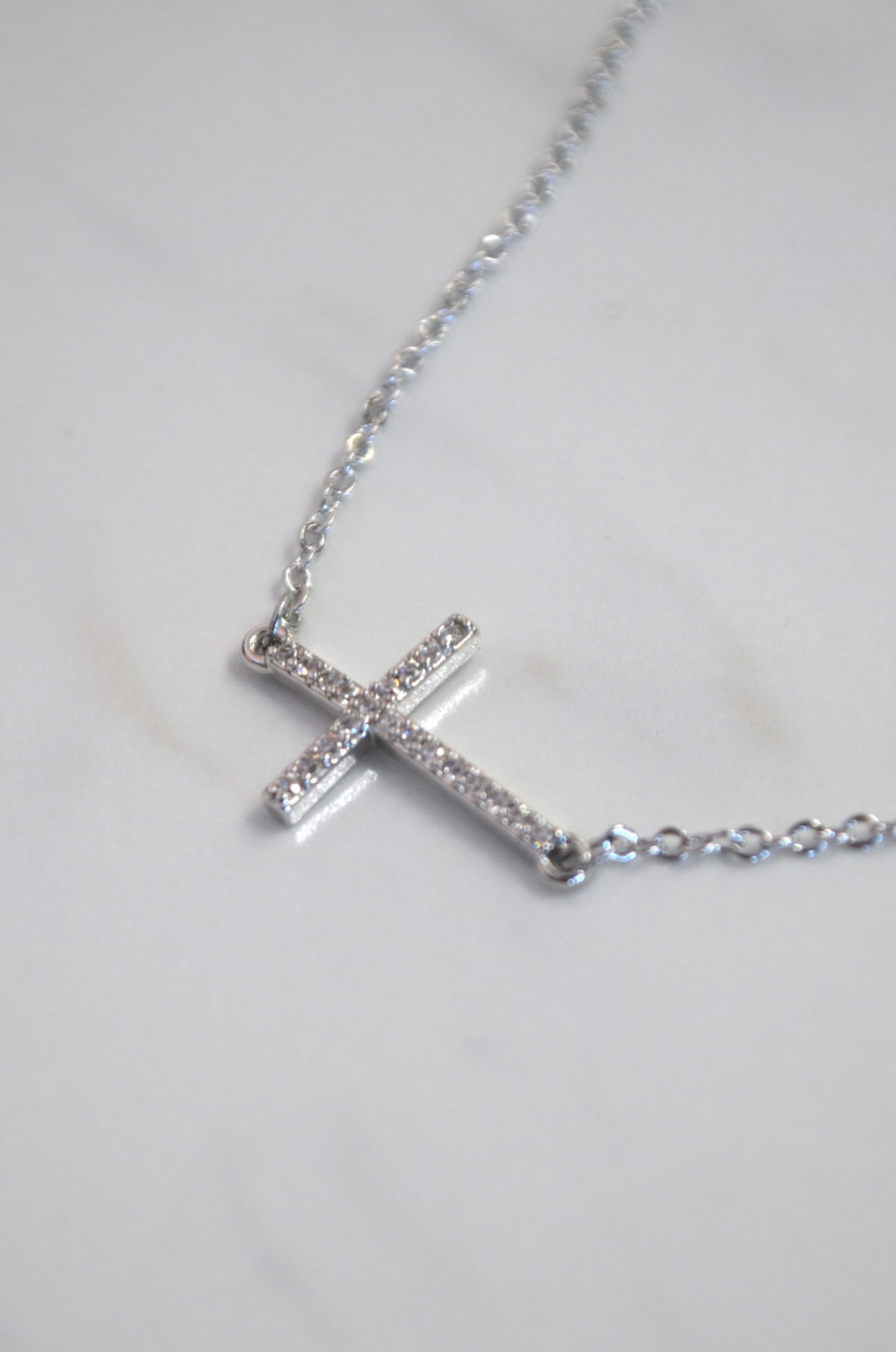 CZ Pave Necklace