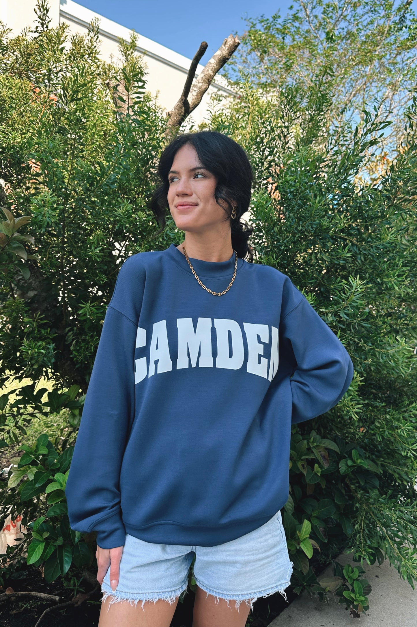 CAMDEN Mock Neck Sweatshirt