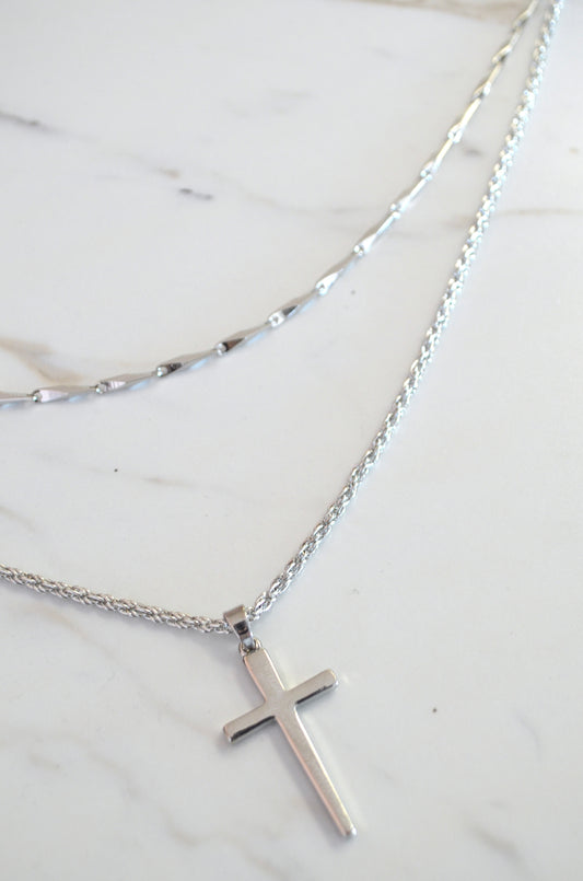 Faith Layered Necklace