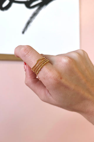 Lydia Stack Ring - Boutique EllaPar