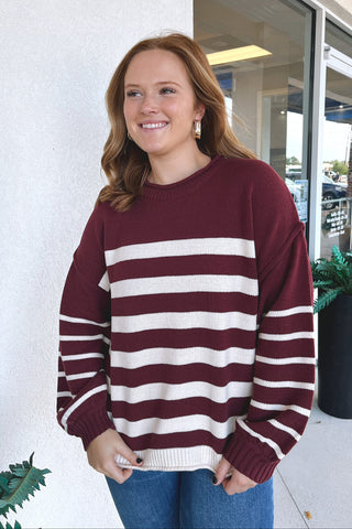 Winnie Striped Sweater