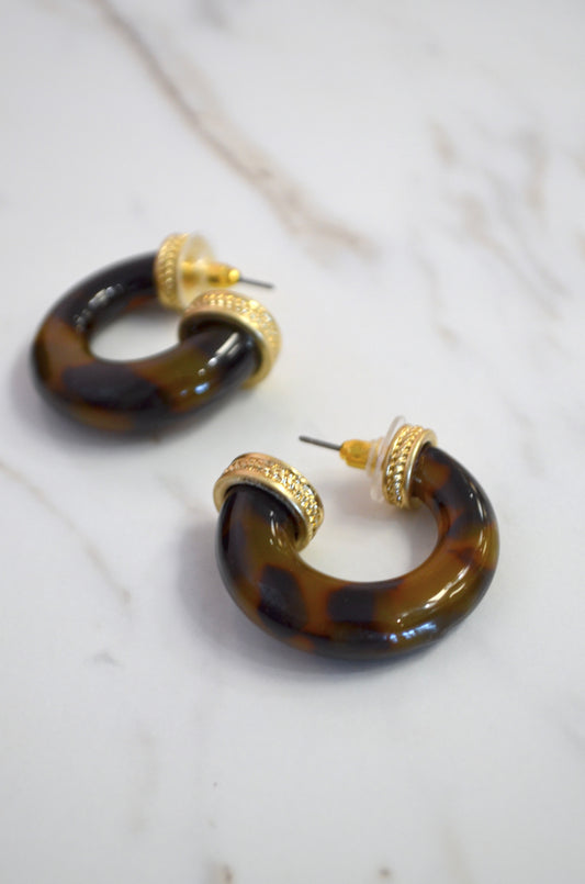 Tia Tortoise Hoops