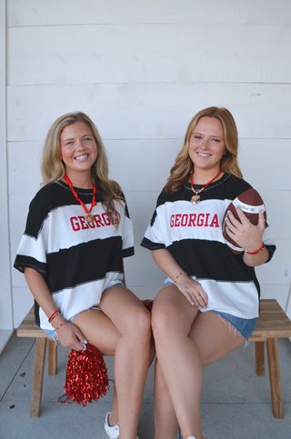 Georgia Varsity Top - Boutique EllaPar