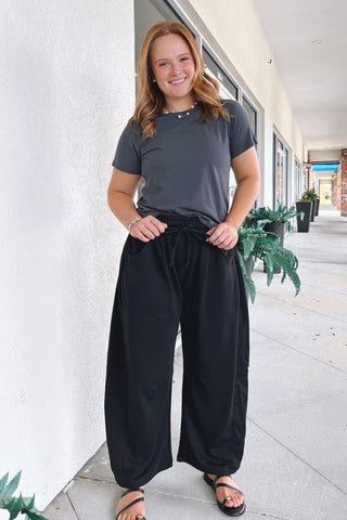 Bridget Barrel Sweatpant - Boutique EllaPar