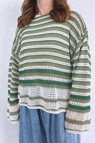 Seaside Crochet Sweater