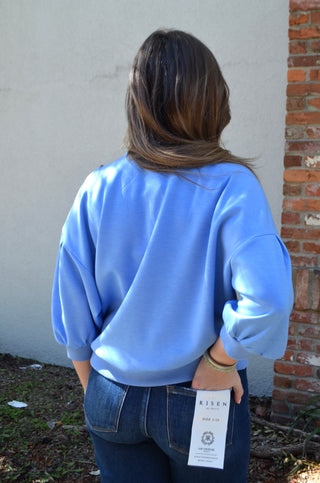 Scuba 3/4 Pullover - Boutique EllaPar