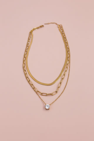 Kona Layered Necklace - Boutique EllaPar