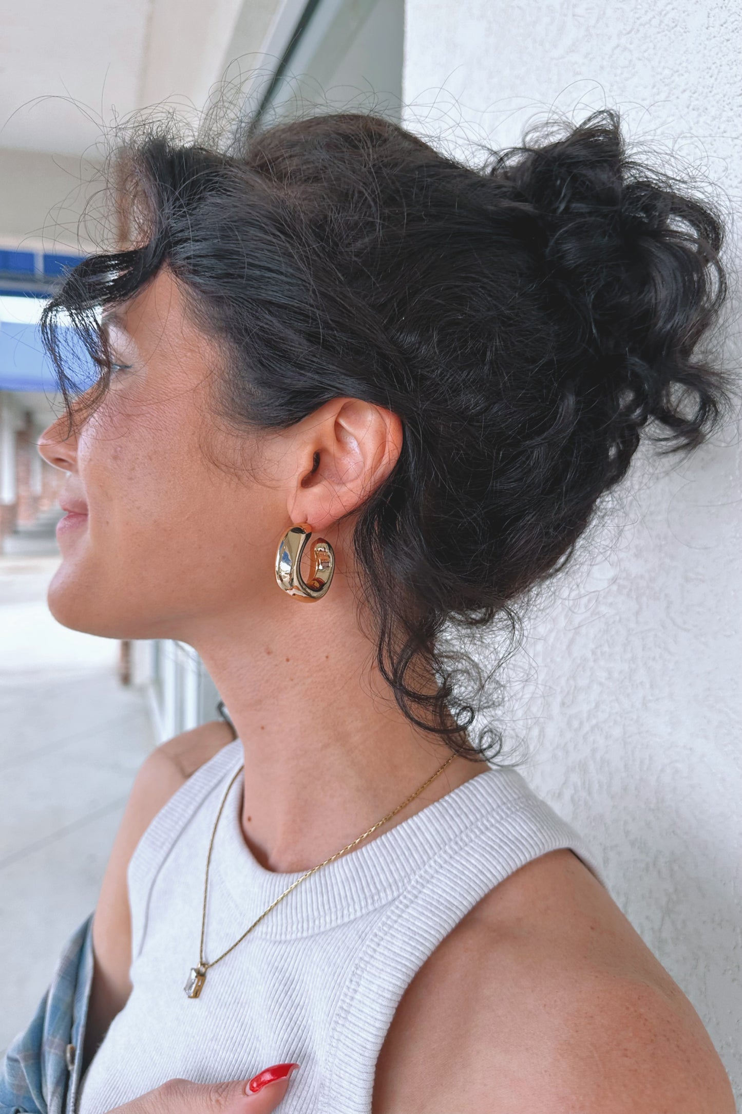 Brenna Bubble Hoops