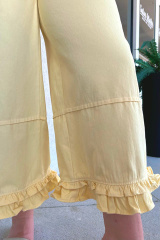 Abby Ruffle Pants - Boutique EllaPar