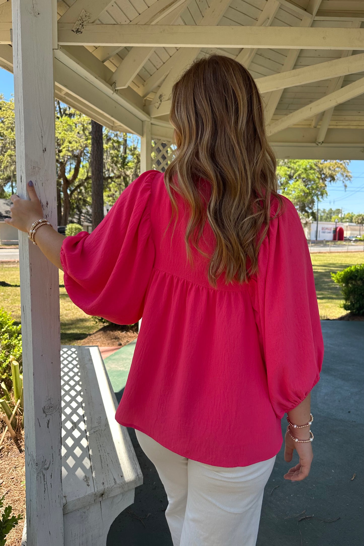 Bambi Bow Blouse