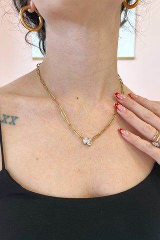 18K SS Leila Necklace