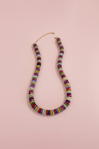 Marble Beaded Necklace