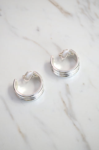 Clip-On Hoops - Boutique EllaPar