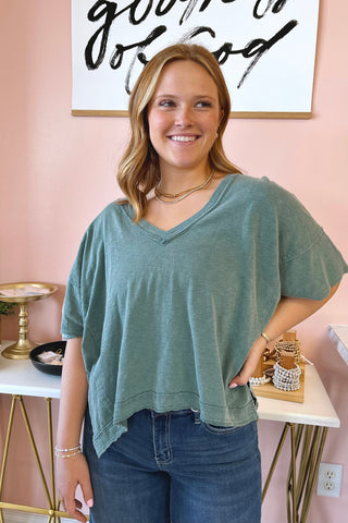 Sutton V-Neck Top