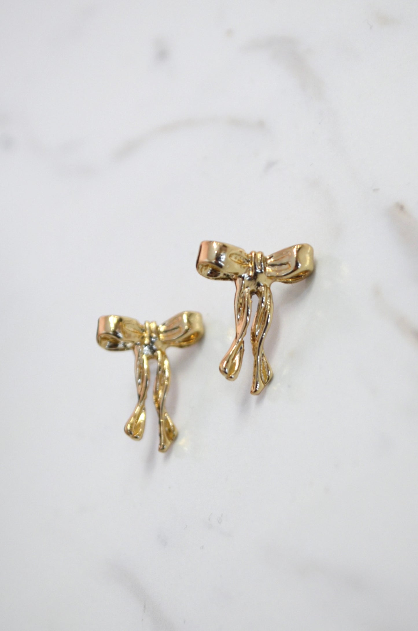 Brass Bow Studs