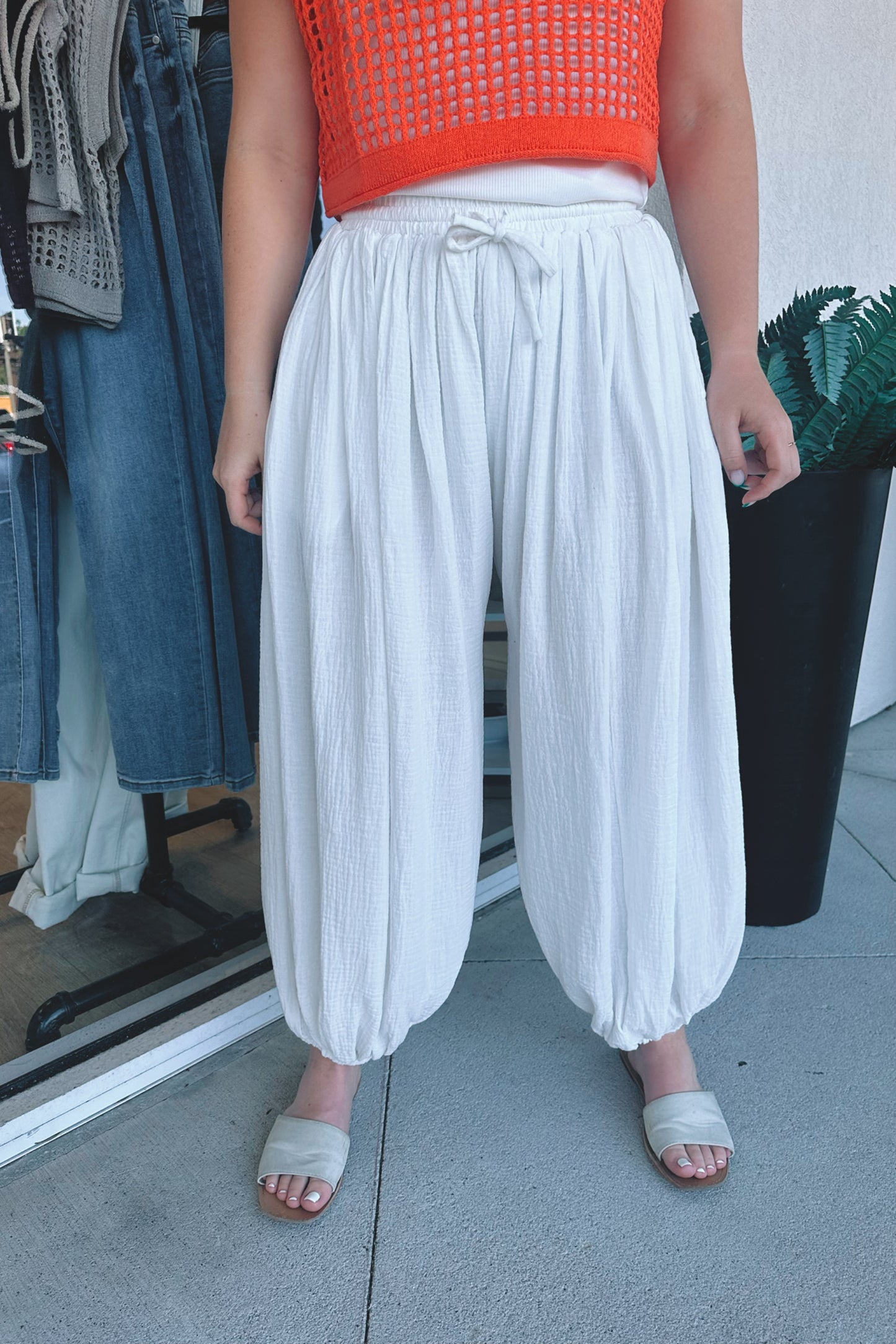 Gauze Harlem Pant