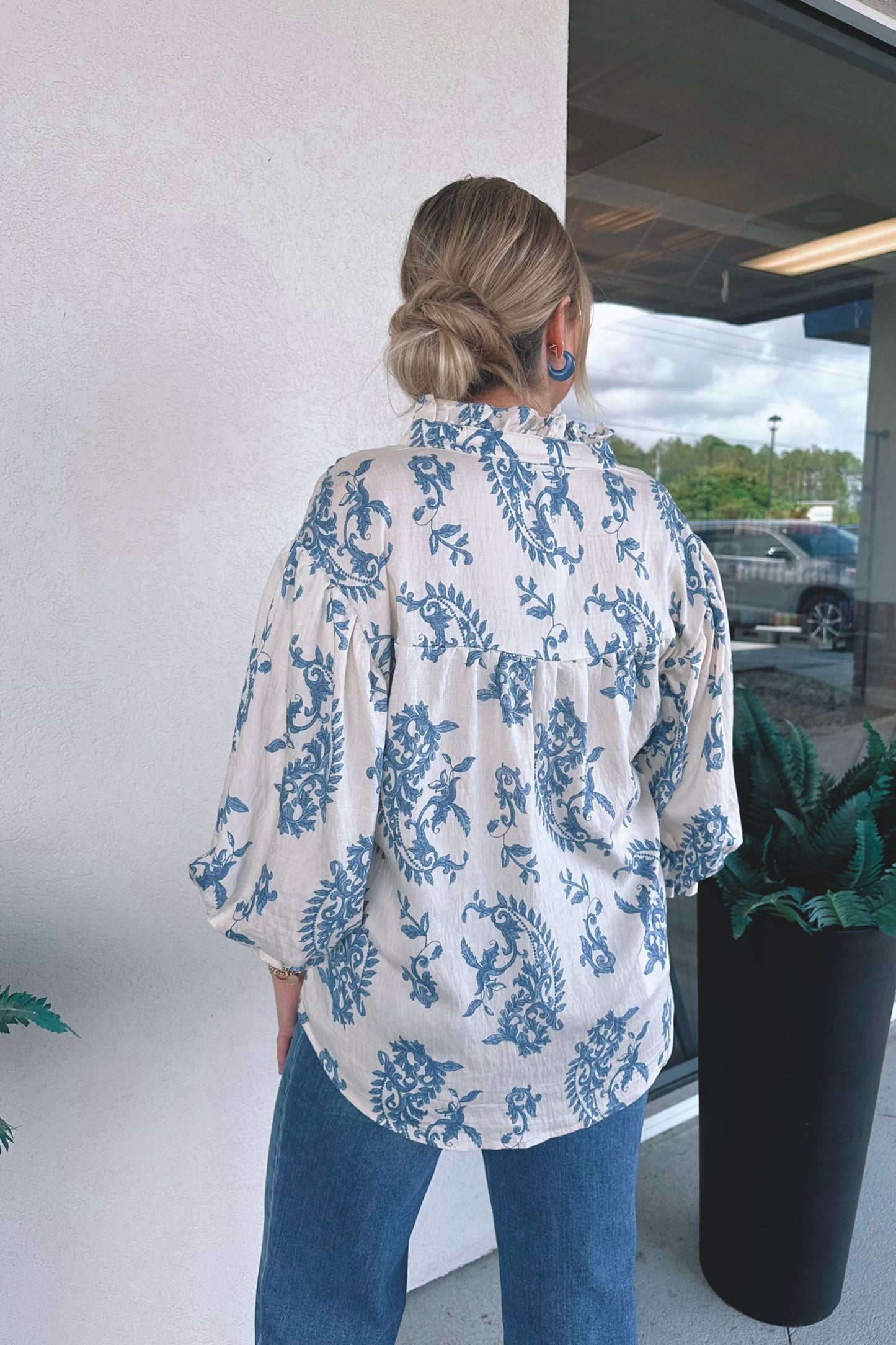 Lucy Button-Down Blouse