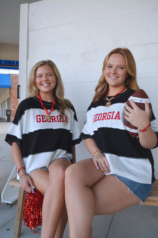 Georgia Varsity Top - Boutique EllaPar