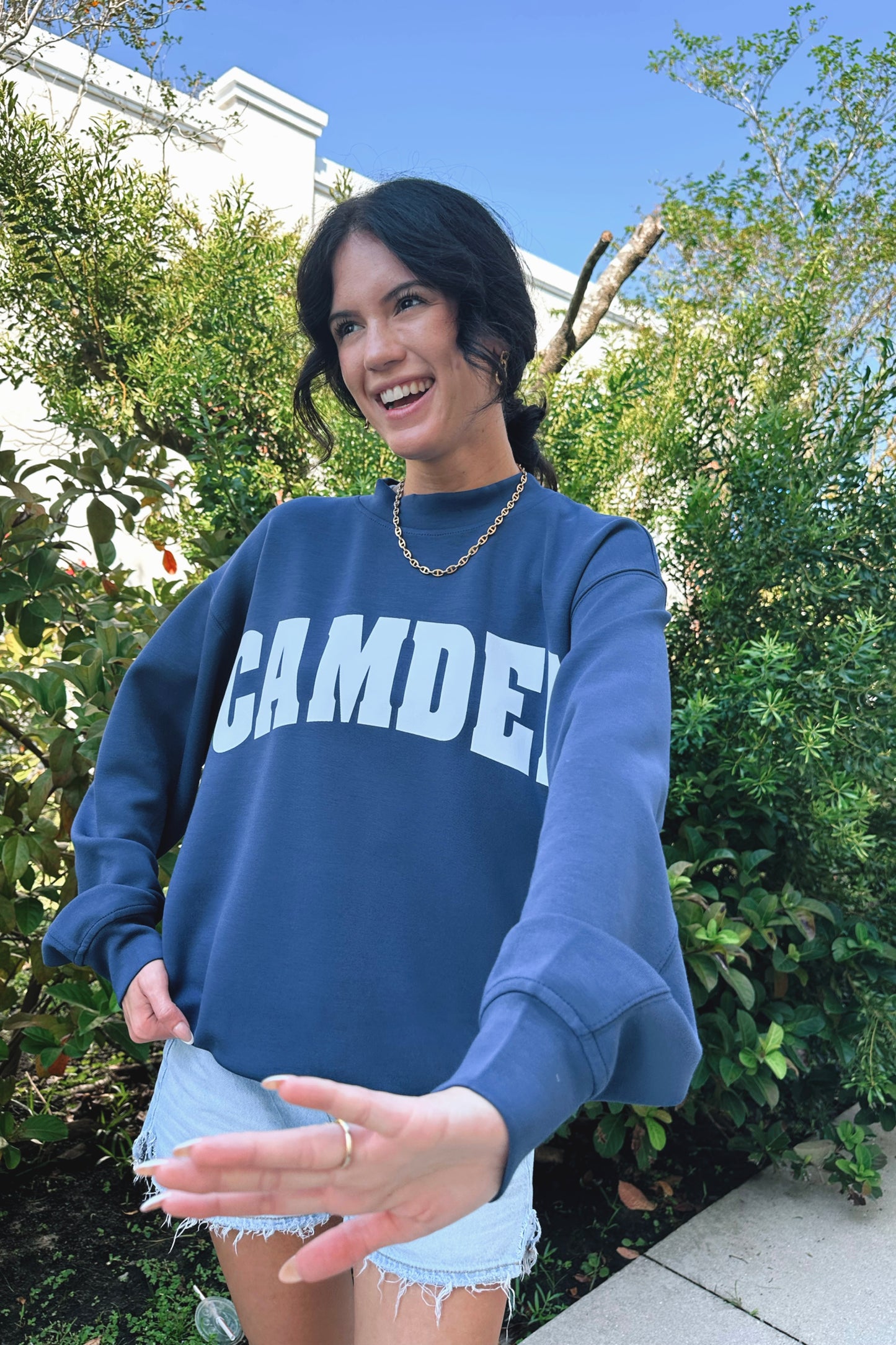 CAMDEN Mock Neck Sweatshirt