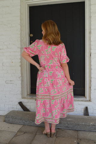 Eloise Trellis Dress - Boutique EllaPar