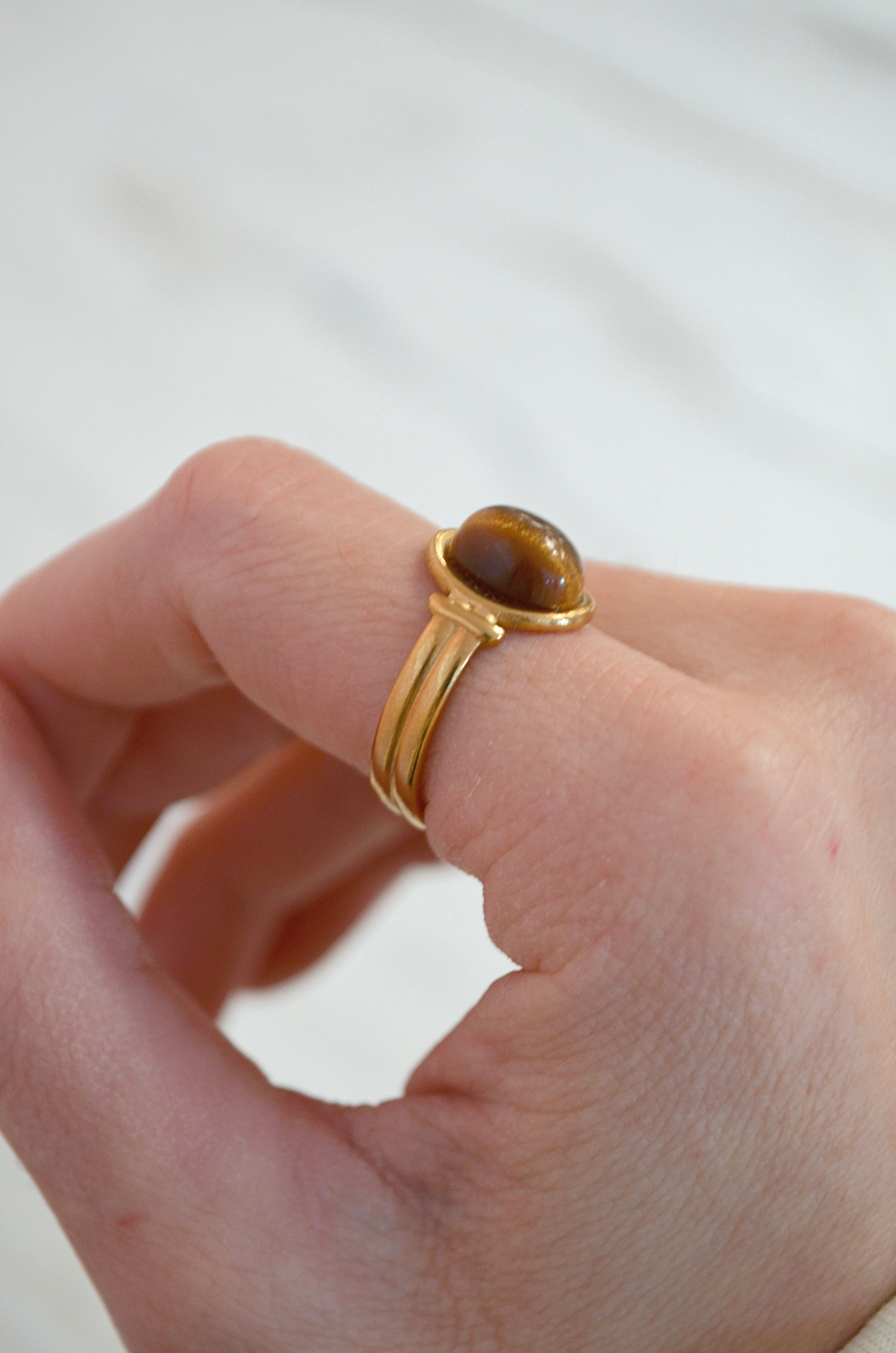 SS Tiger Ring - Boutique EllaPar