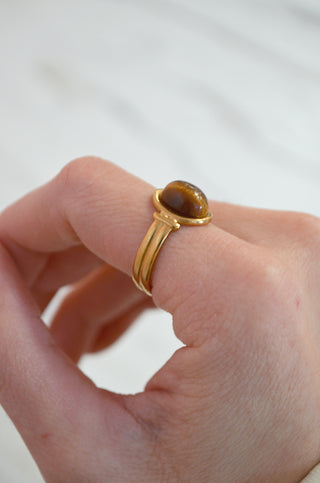 SS Tiger Ring - Boutique EllaPar