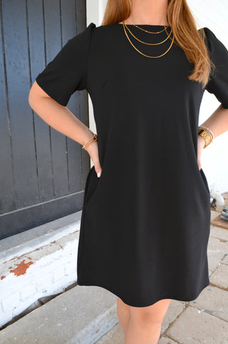 Bow Back Mini Dress - Boutique EllaPar