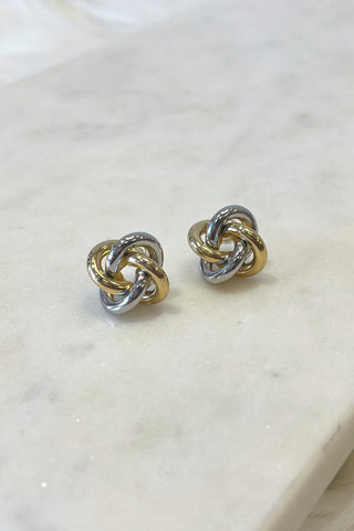 Yasmin Knot Studs - Boutique EllaPar