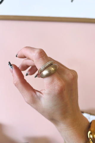 Dome Ring Set - Boutique EllaPar