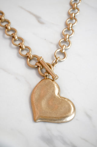 Lover Toggle Necklace - Boutique EllaPar