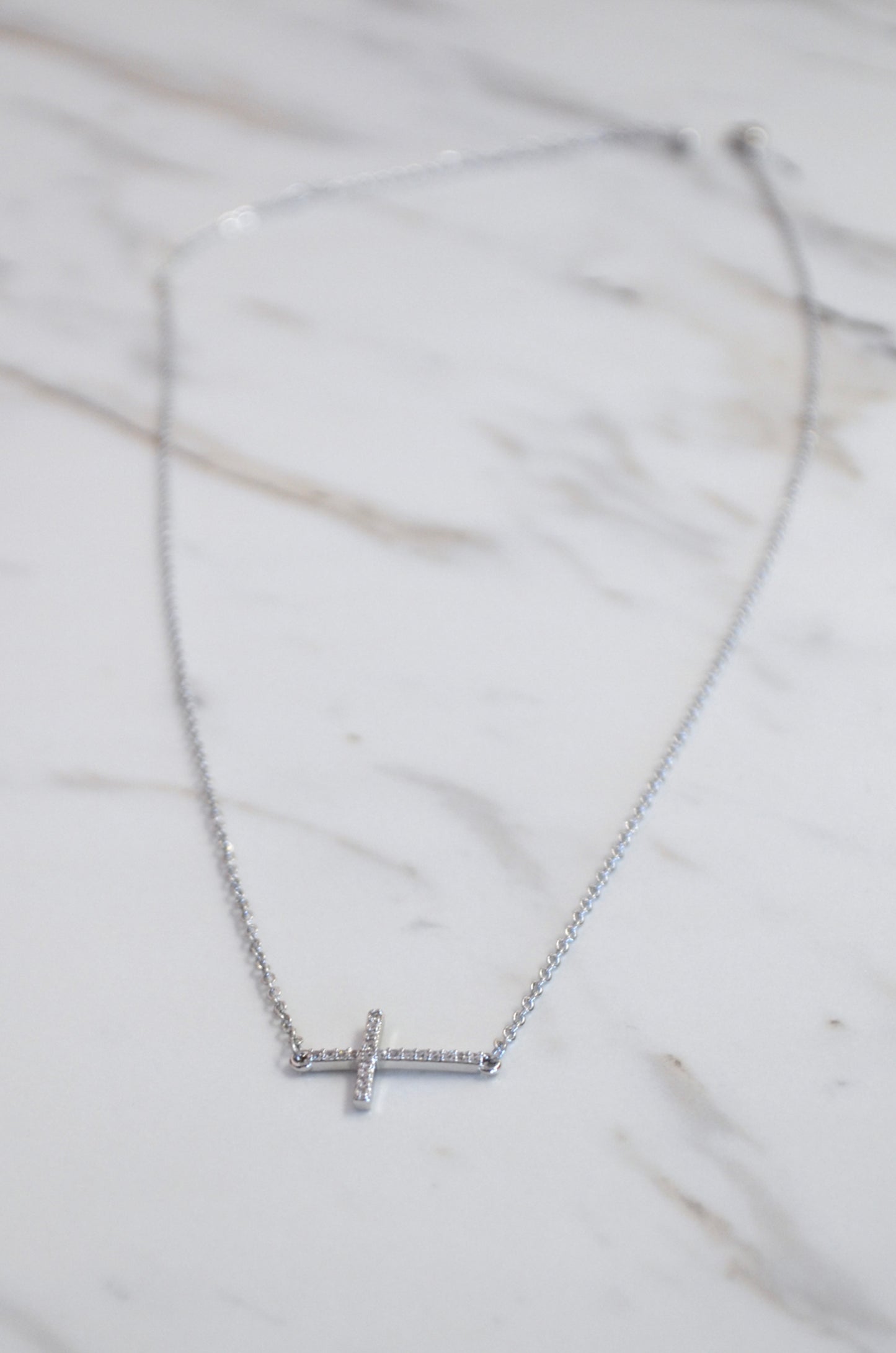 CZ Pave Necklace