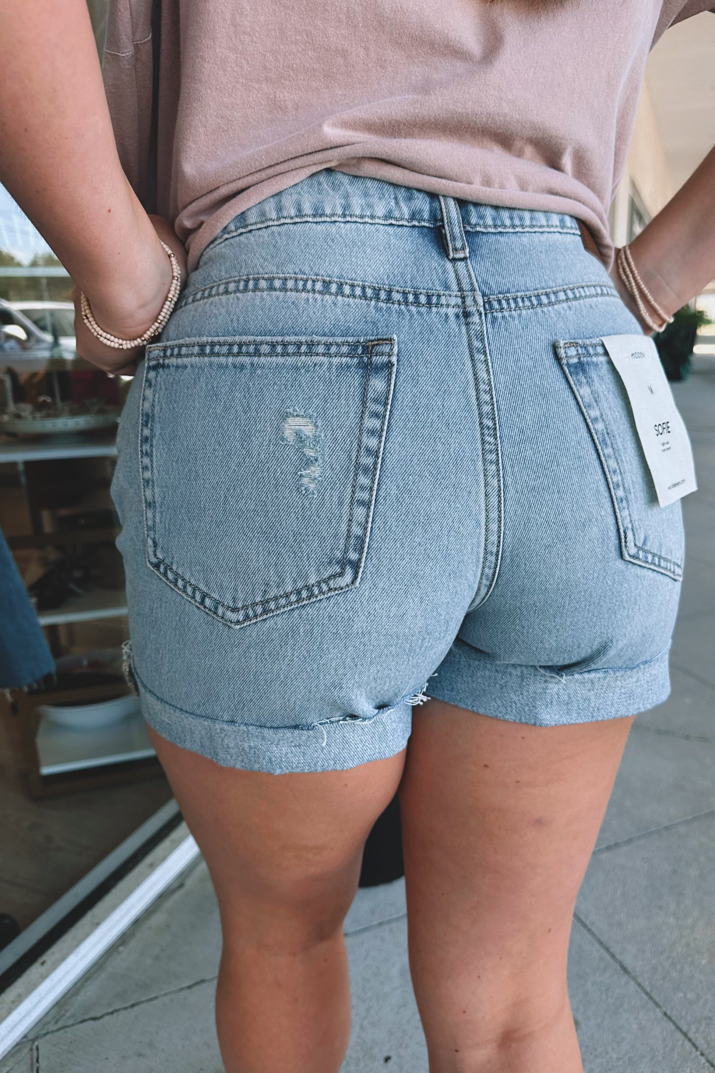 Sofie High-Rise Mom Short