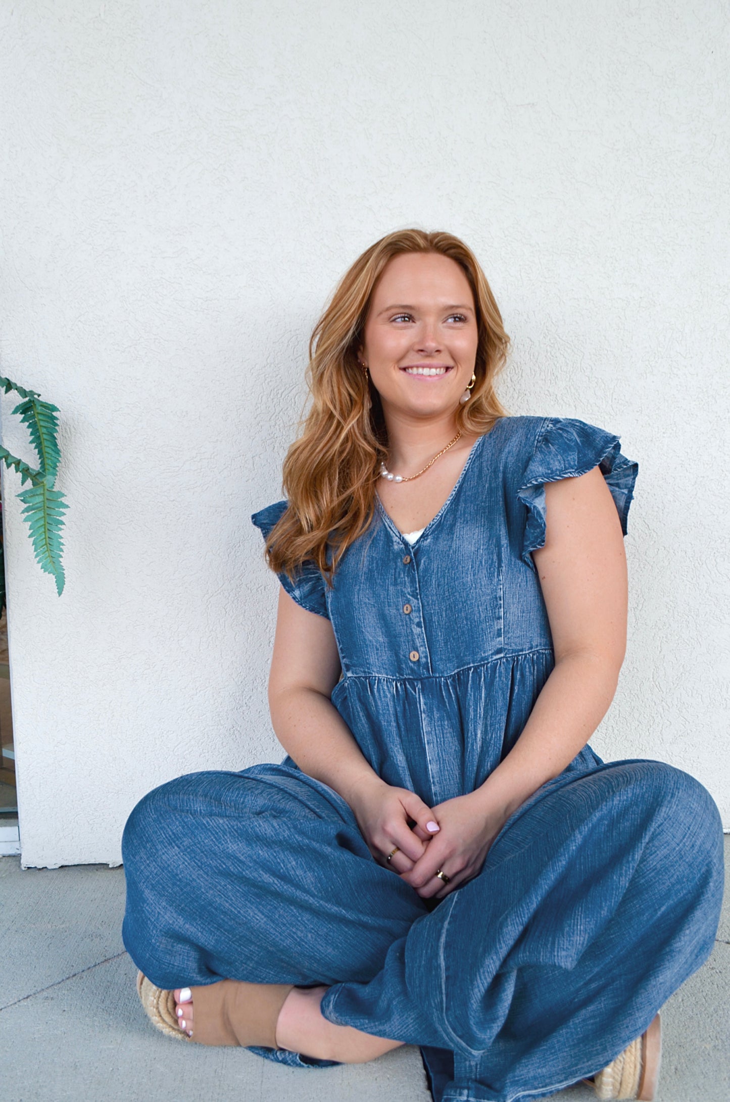 Savannah Skies Jumpsuit - Boutique EllaPar