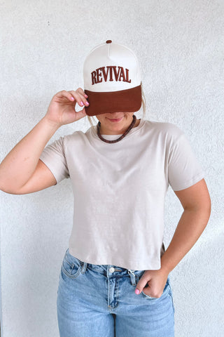 Cotton Crew Neck Tee