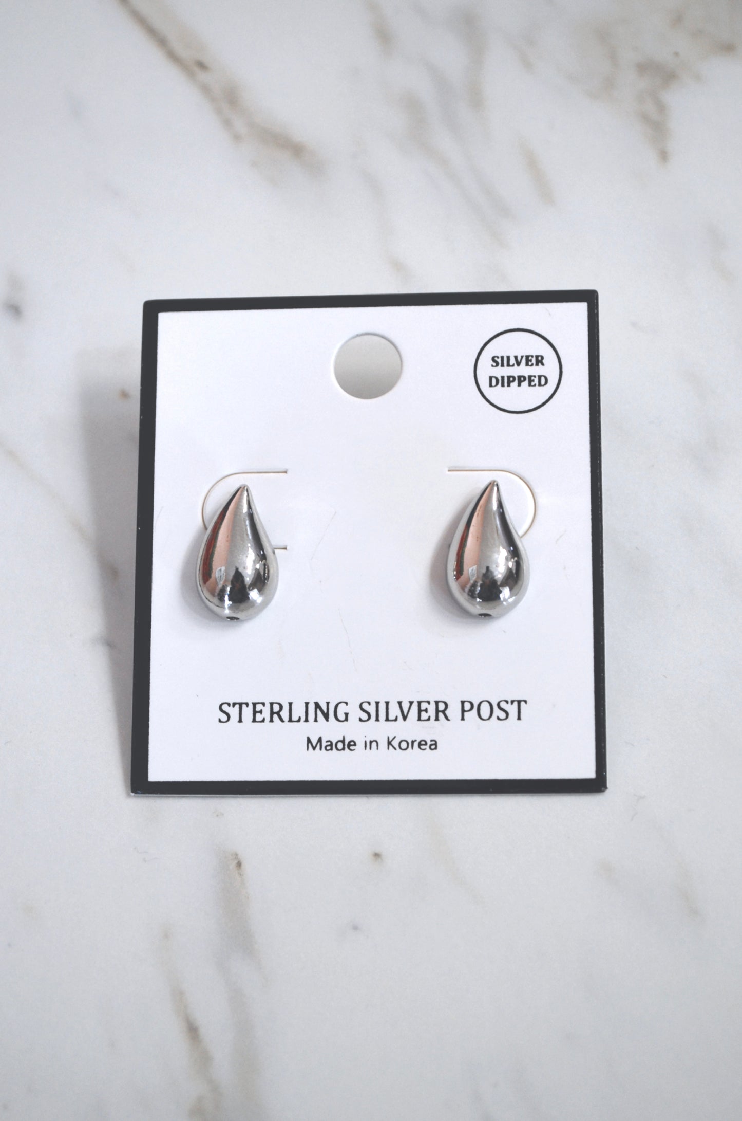 Bubble Teardrop Studs