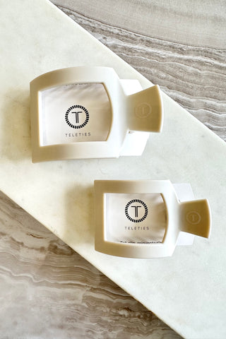 Square Teletie Flat Clip - Boutique EllaPar