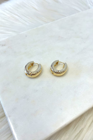 18K Jaycee Hoops - Boutique EllaPar
