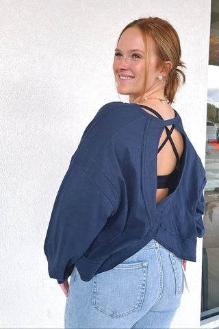 Kaia Open-Back Top