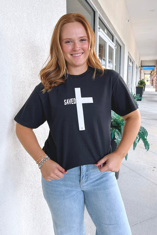 Saved Cross Tee
