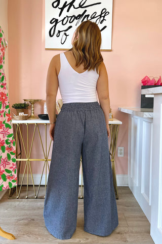 Tabitha Pinstripe Pants - Boutique EllaPar