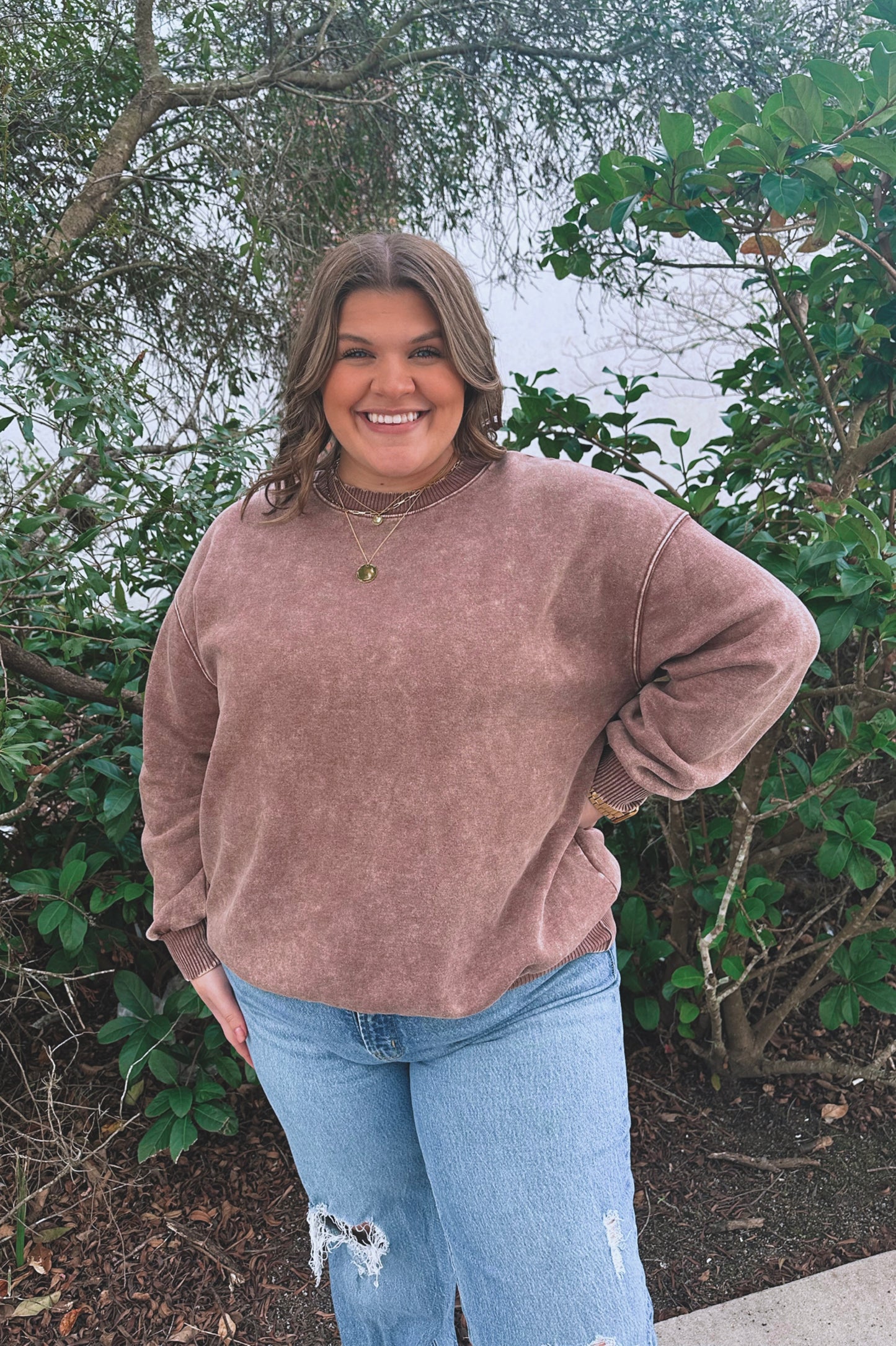 Coffee Date Pullover